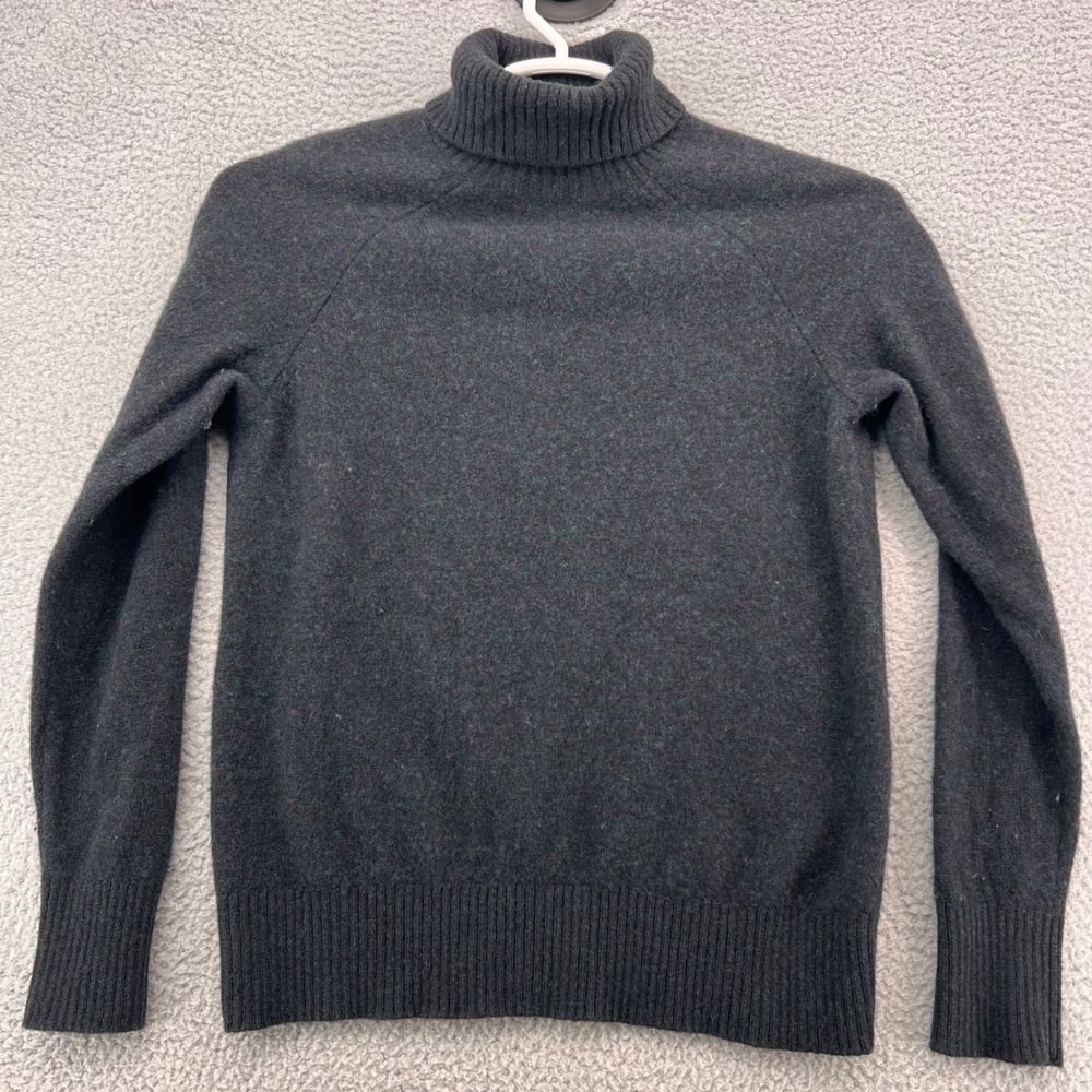 Bonobos Turtleneck Sweater Mens Small Gray Merino Wool Blend BST00907N-B4950
